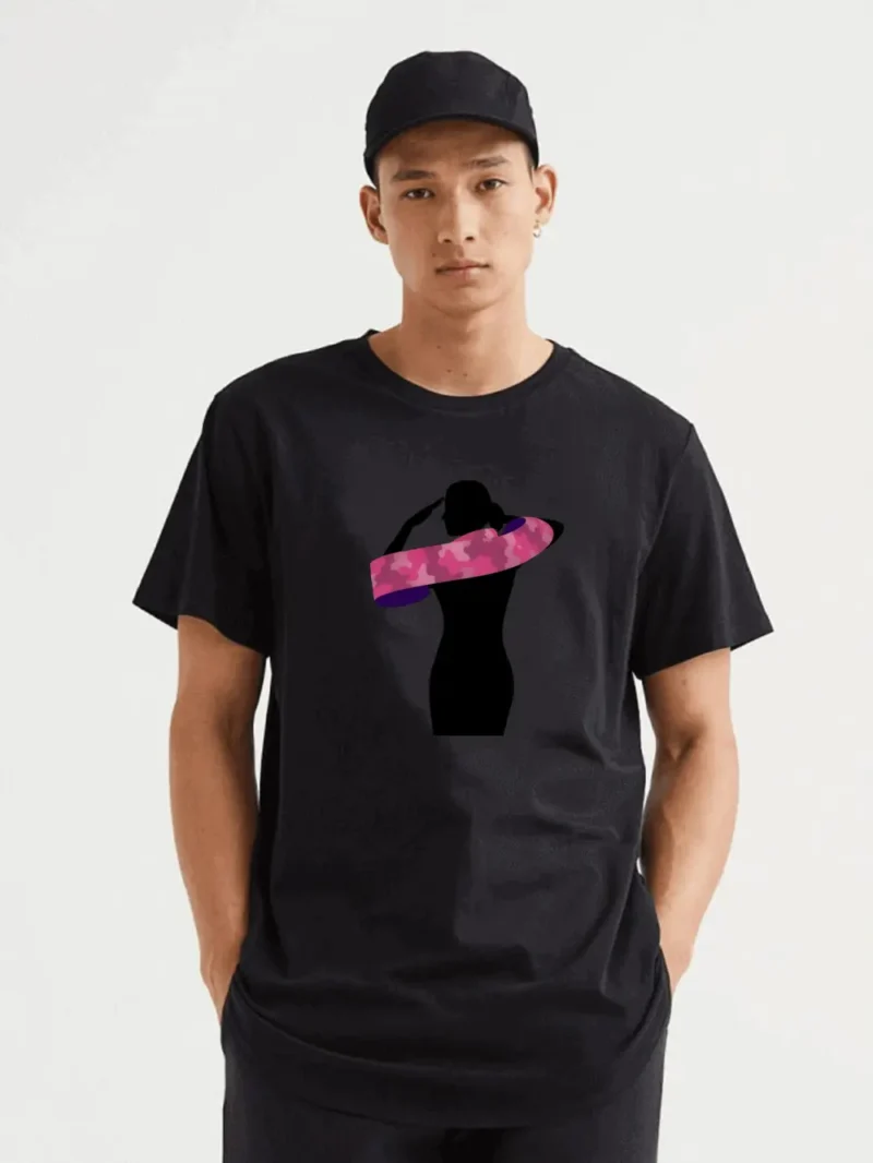 Heart of Honor – U.S. Flag, Boots & Dog Tags T-Shirt