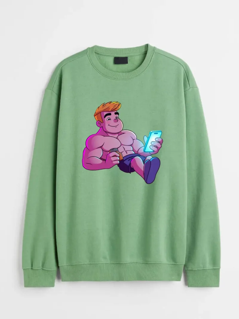 Bench Pressing My Demons Sweatshirt - Image 2