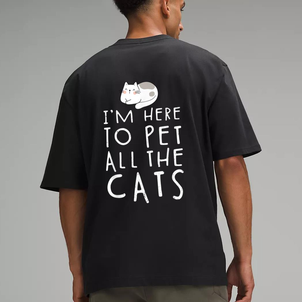 Cat Lover Tshirts, Funny Cat Tee, Cat Gifts, Cat Men T-Shirt