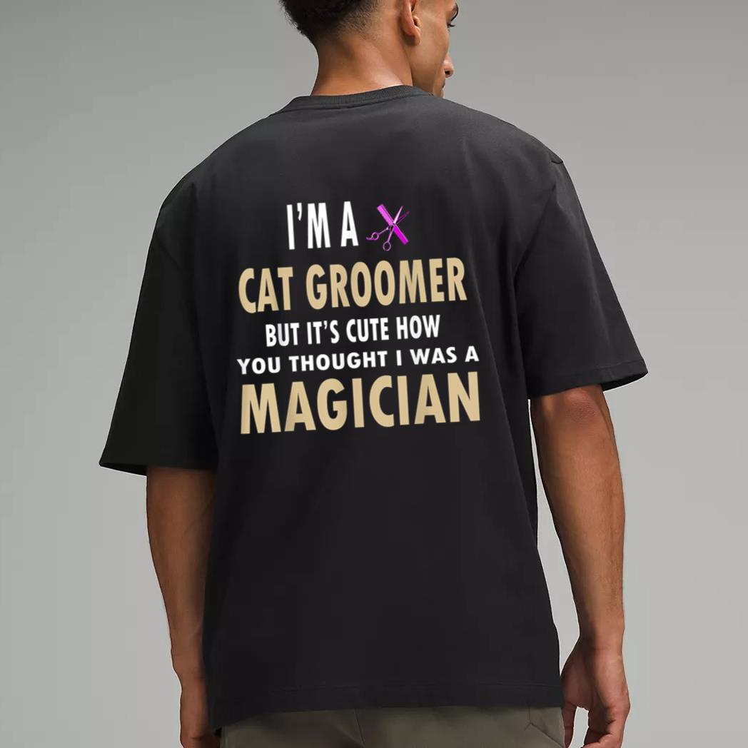 Gifts For Cat Groomers Shirt Pet Groomers Shirt Men T-Shirt