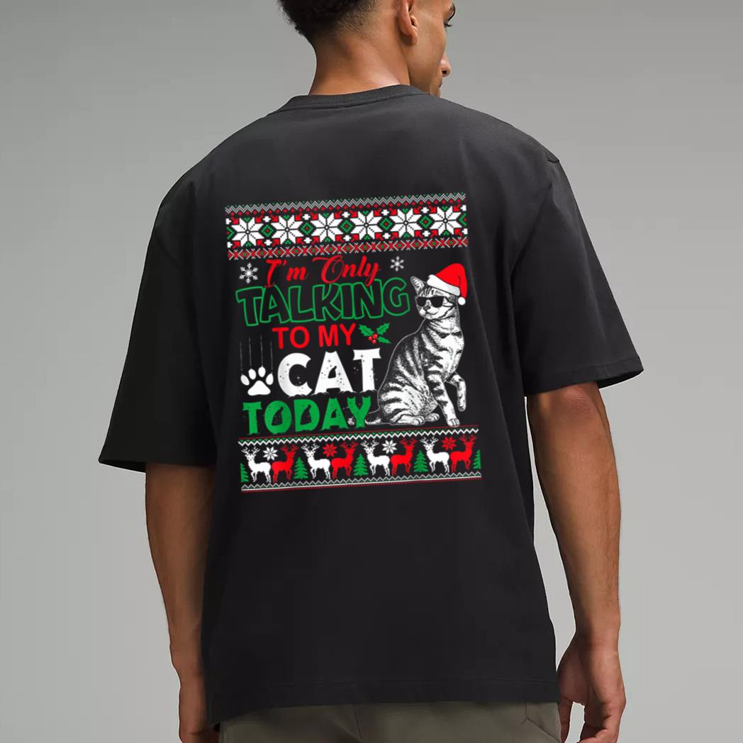 Im Only Talking To My Cat Today Men T-Shirt