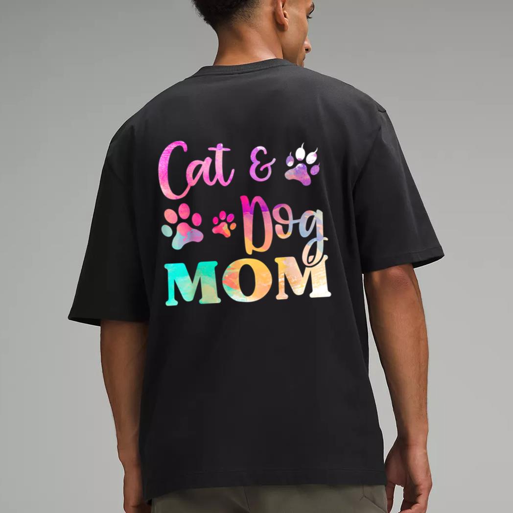 Pet Cat Dog Mom Shirt For Women, Mothers Day Men T-Shirt