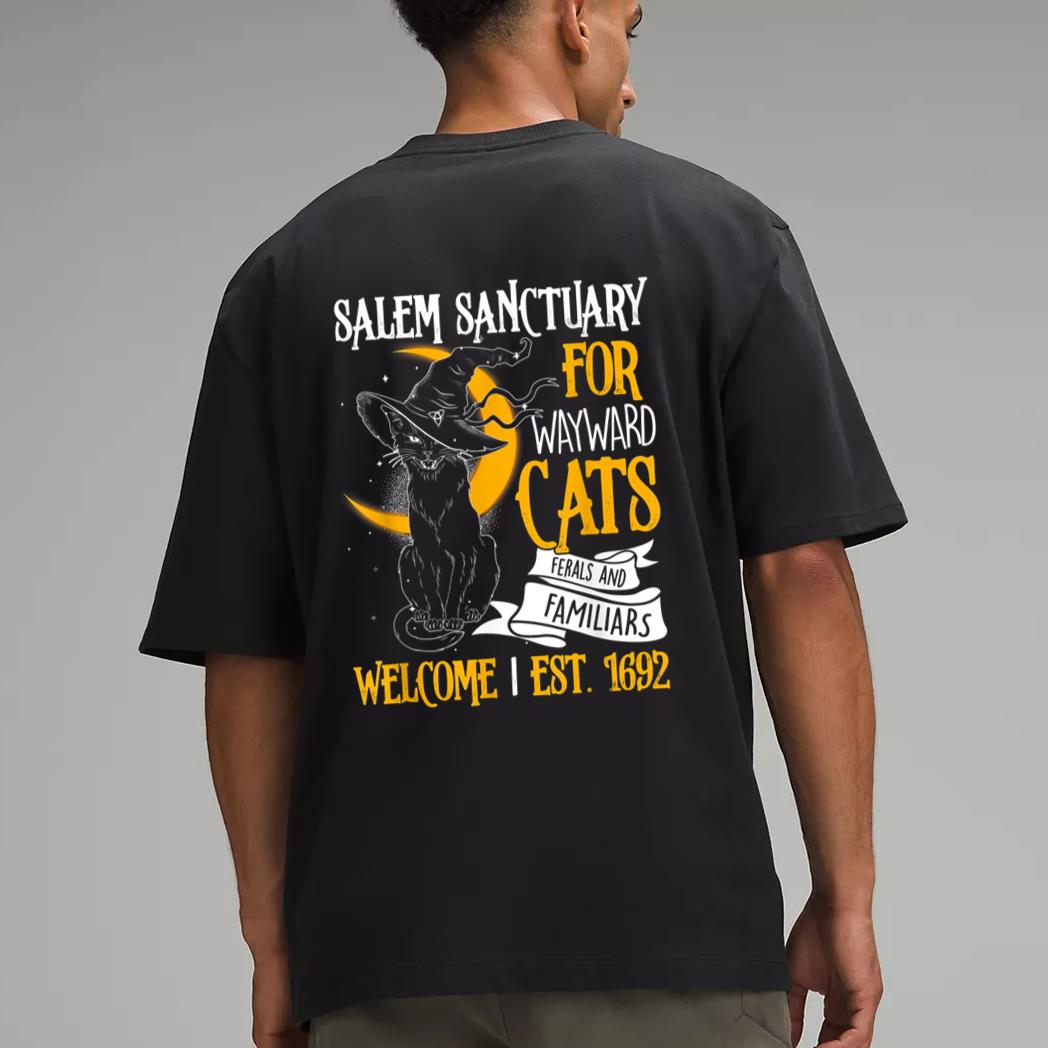 Salem Sanctuary For Wayward Cats Ferals And Familiars Men T-Shirt