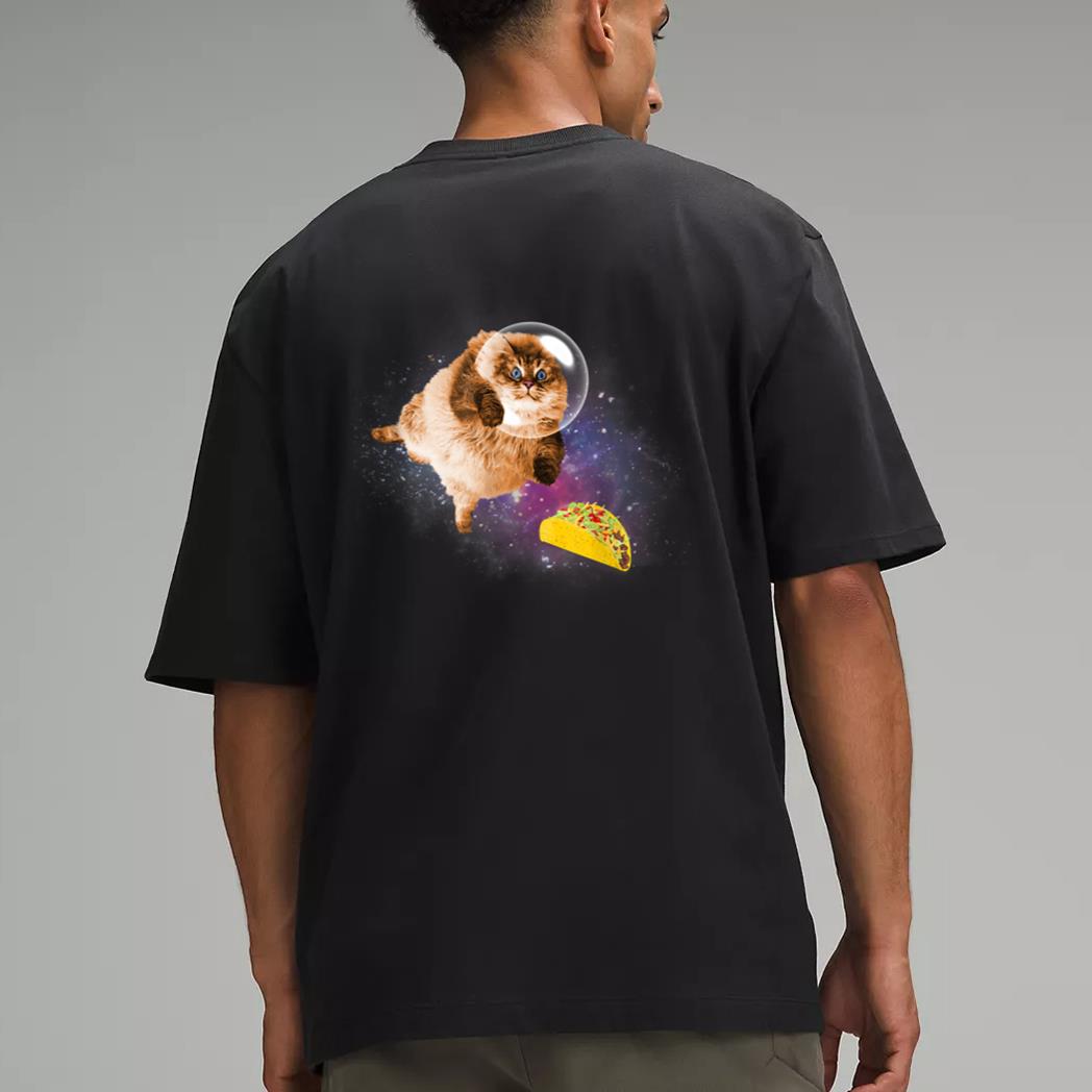 Taco Cat , Funny Taco Cat In Space , Taco Cat Men T-Shirt