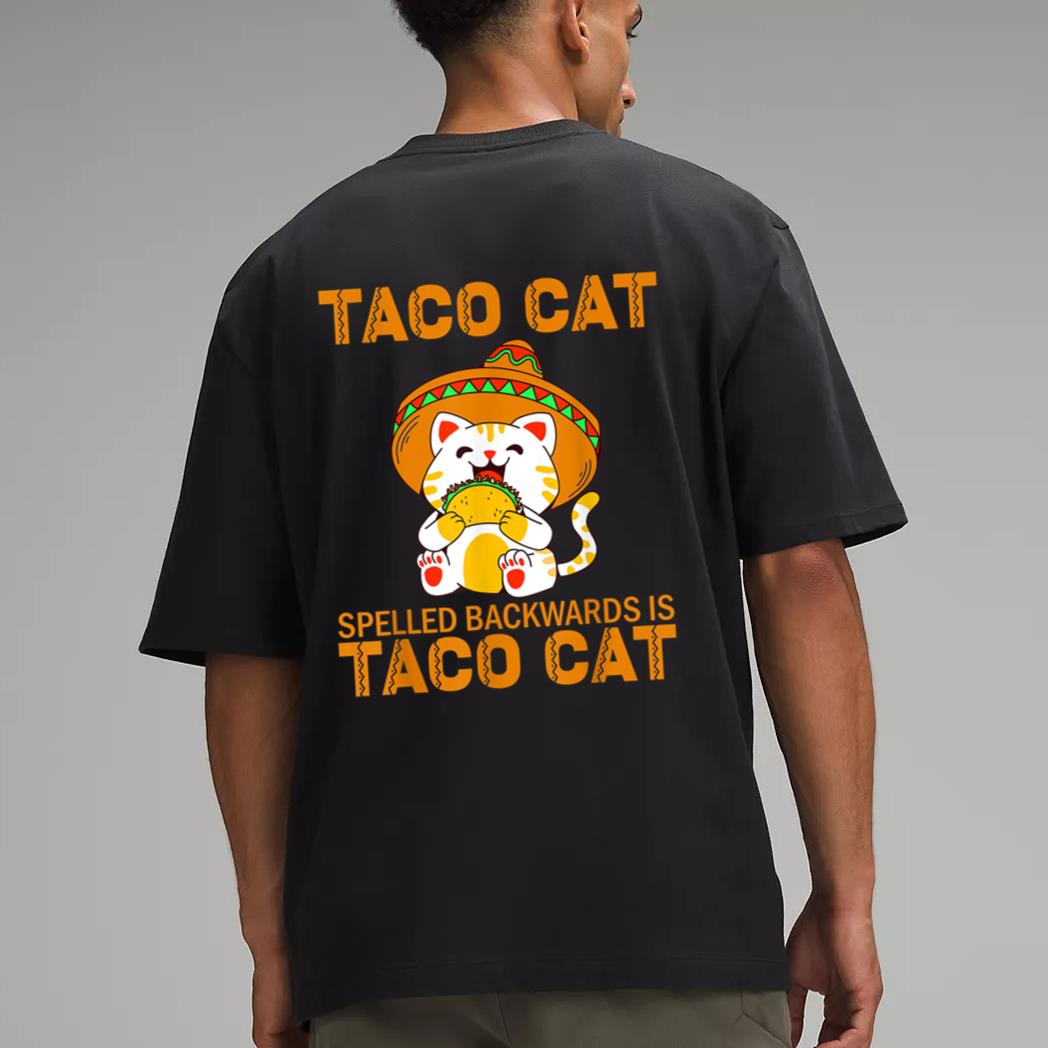 TacoCat Taco Cat Cinco de Mayo TacoCat Tacos Men T-Shirt